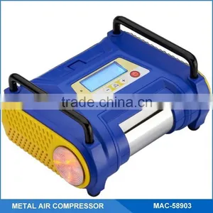 High Performance Blue Backlit LCD Digital Automatic Tire Air Inflator Compressor thumbnail-1