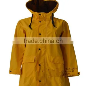 Women Fashion PU Raincoat High Quality thumbnail-1