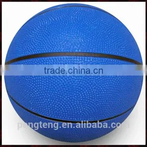 Cheap Rubber Blue Basketball Wholesale thumbnail-1