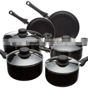 Hot Selling Forged Aluminum Non-stick & Ceramic Induction Cookware Sets thumbnail-3
