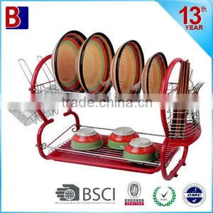 Morden Chromeplate+spray Powder Dish Rack thumbnail-1