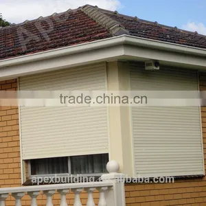 White and IVory Color Window Shutter Aluminum Shutter thumbnail-2