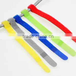 Adjustable Colors Back to Back Hook and Loop Straps Cable Tie thumbnail-2