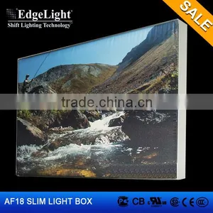 Edgelight AF18 Aluminous Frame LED Fabric Edgeless Box Advertising Equipment thumbnail-1