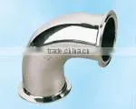 Mirror Polished Stainless Steel Sanitary 45 90 180 Elbow Made In China thumbnail-3