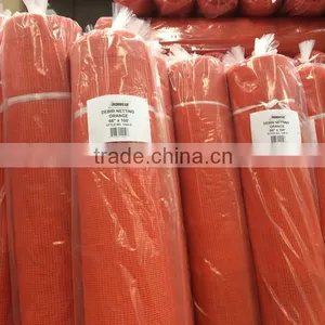 100% VIRGIN Hdpe FIRE RESISTANCE Orange Debris Netting,safety Netting thumbnail-2