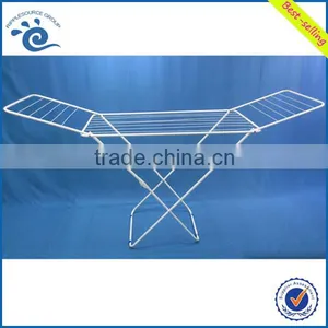 180*50*100cm 2013 ShangHai Wing Shape Clothes Racks Powder Coating Steel Airer Heavy Duty thumbnail-1