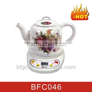 Hot Sell Fashion Unique Electric Ceramic Tea Kettle thumbnail-1