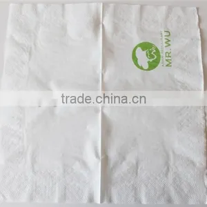 Cocktail Wood Pul Virgin Beverage Napkin 1/4 Fold Printed Napkin thumbnail-3
