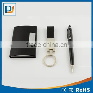 High-end Company Gifts Business Travel Portable Tool Kits Including Name Card Holder, Key Chain and Ballpoint Pen thumbnail-3