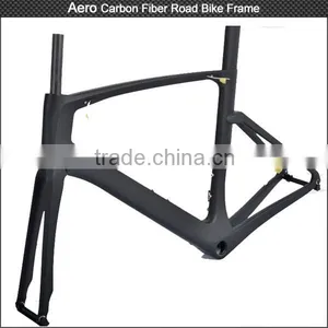 700C Time Trial Race Carbon Fiber Road Bike Frame thumbnail-1