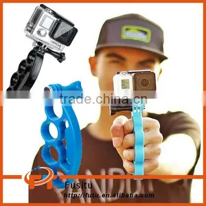 Handheld Selfie Stick Timer Ring Type Monopod w/ Tripod Screw for GoPro Hero 4/3+/3 thumbnail-1