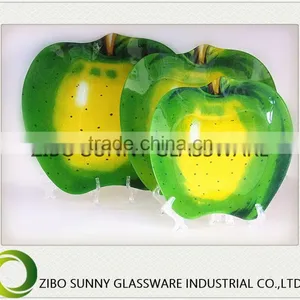 The Green Peace Fruit of Fruit Series Glass Plate thumbnail-1