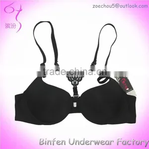 Racerback Sexy Back Design Women Hot Sexy Bra Images thumbnail-1