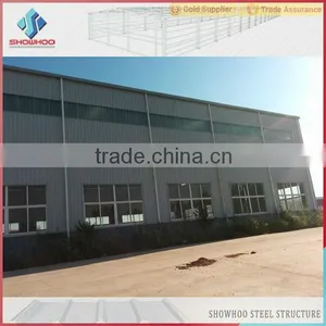 Construction Design Galvanized Prefabricated Steel Structure Warehouse Building for Sale thumbnail-2