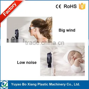 USB Mini Fan, Triple Speed, USB Rechargeable Li Battery, up to 8 Hours Continuous Cooling, High Air Flow, Four Great Colors thumbnail-4