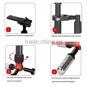 Handheld Extendable Camera Stabilizer With Fine Turning Adjustment VS1032B thumbnail-5