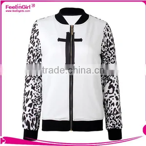 Wholesale Price For Manufacturing Satin Baseball Jackets Women thumbnail-1