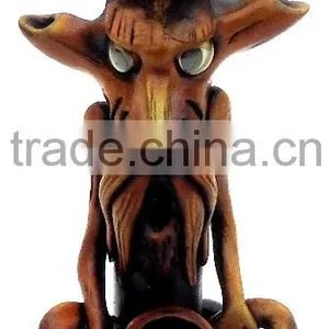 Figurine Shaped Hand Crafted Smoking Pipes - Sitting Tree thumbnail-1