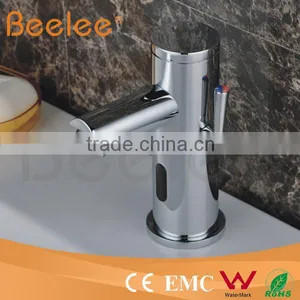 Brass Bathroom Chrome Infrared Sensor Faucet thumbnail-1