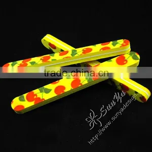 Professional&Creative New Product Beautiful Printed Waterproof Sponge Nail File thumbnail-1