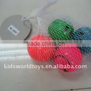 4.5cm Smiley Bouncing Ball 4pcs thumbnail-1
