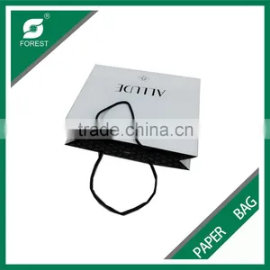 CUSTOM PRINTED WHITE COLOR PAPER BAG WITH LOGO thumbnail-3