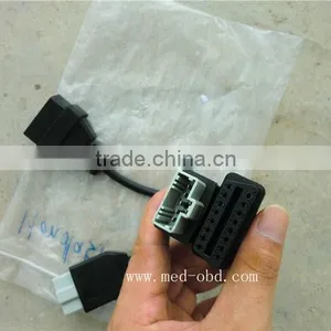 OBD 16P FEMALE OBD2 Cable for Honda 5pin J1962f OBD2 Adapter YS-H5P4 thumbnail-1