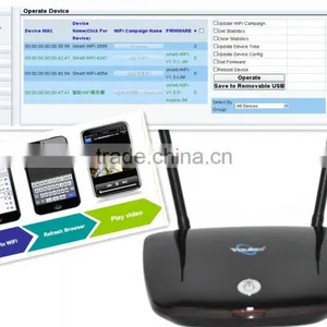 Long Range WiFi Hotspot Advertising Smart WiFi Server-SWS Pro 2 thumbnail-1