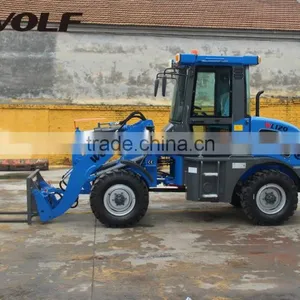 CE Approved Farming Machine Zl12 Mini Wheel Loader for Sale in France thumbnail-2