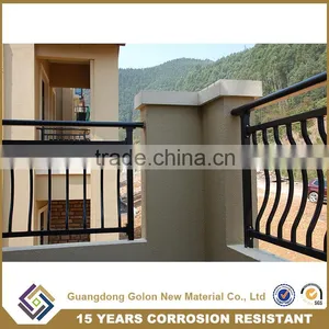 Antique Decorative Indoor or Outdoor Ornamental Wrought Iron Balusters for Balcony thumbnail-6