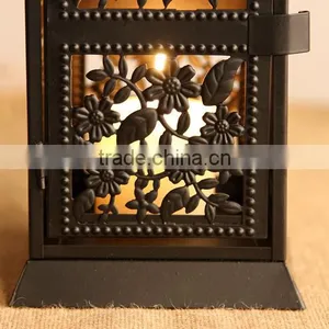 YS-R277 Iron Candlestick European Retro Lantern Ornaments Decorate Wedding Gifts Gift thumbnail-3
