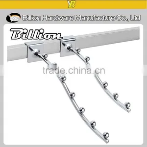 Wholesale Waterfall Gridwall Hook Garment Display Hook thumbnail-1
