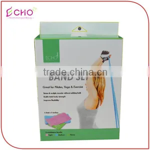 TPE Yoga/Pilates Fitness Resistance Band Set thumbnail-5