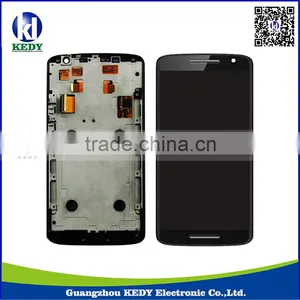 Original Cell Phone LCD Touch Screen for Moto X Play X3 With Frame and Digitizer Screen Replacement thumbnail-1