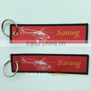 The Washable Woven Label Key Ring thumbnail-2