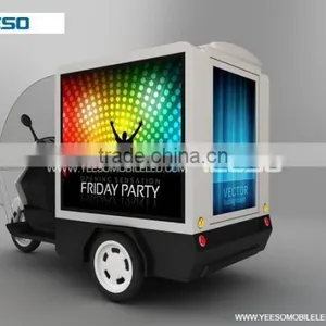 Yeeso Electric Advertising Cargo Tricycle and Trike for Promotion Sales M1 thumbnail-1