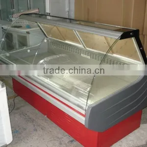 Supermarket Glass Deli Meat Showcase Refrigerator thumbnail-3