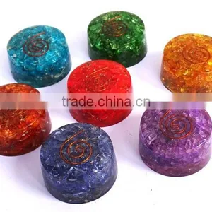 Rainbow Chakra Orgonite Tower Buster Set thumbnail-6