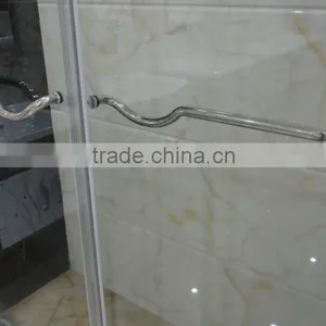 Bathroom Design Double Door Sliding Shower Doors D11 thumbnail-2