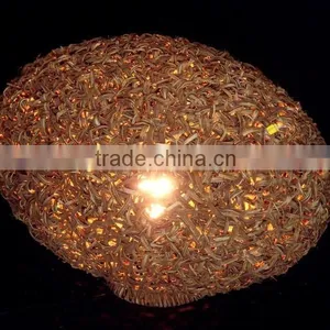 2015 Modern Brown Rattan Table Lamp/Light thumbnail-6