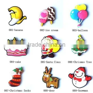 Cartoon Lovely PVC Fridge Magnet Christmas Gift Kids Baby Home Decoration thumbnail-1
