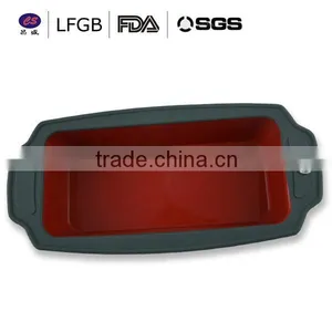 Food Grade Professional Customized and Popular Square Shape Silicone Cake Mould thumbnail-1