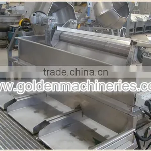 Food Frying Machine Snack Frying Equipment Coated Nut Oil Fryer thumbnail-3