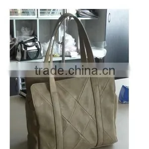 WLLDW-2270 2015 100% PU Twill Checked Grey Chic Woman Handbag thumbnail-1