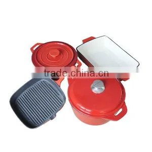 Cast Iron Casserole Cast Iron Cookware thumbnail-1