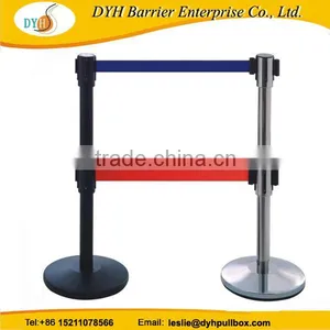 Retractable Airport Barrier Metal Crowd Control Barriers Stanchion thumbnail-3