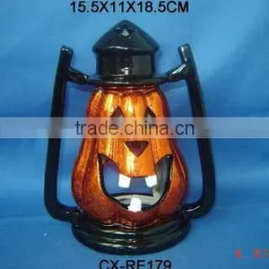 Beautiful Ceramic Halloween Pumpkin Decorations Led Light Pumpkin thumbnail-2