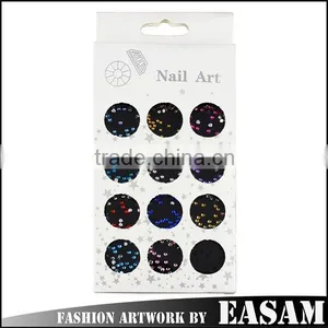 12 Holes Nail Rhinestone Box,nail Decoration Box,nail Art Rhinestone SS6 Quality Choice thumbnail-1