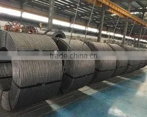 Standard ASTM 416 /A416M 7 Wire Low Relaxation pc Steel Wire Strand 15.24mm thumbnail-1